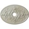 Ekena Millwork Alexa Medallion (Canopies up to 5 5/8"), 30 3/4"W x 21 1/4"H x 3 7/8"ID x 1 5/8"P, Flash Blue CM21X30ALFBS - alternate 1